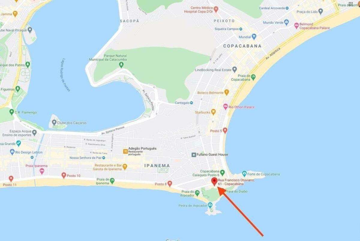 Flat Praia De Copacabana Ipanema - Pe Na Areia ريو دي جانيرو المظهر الخارجي الصورة