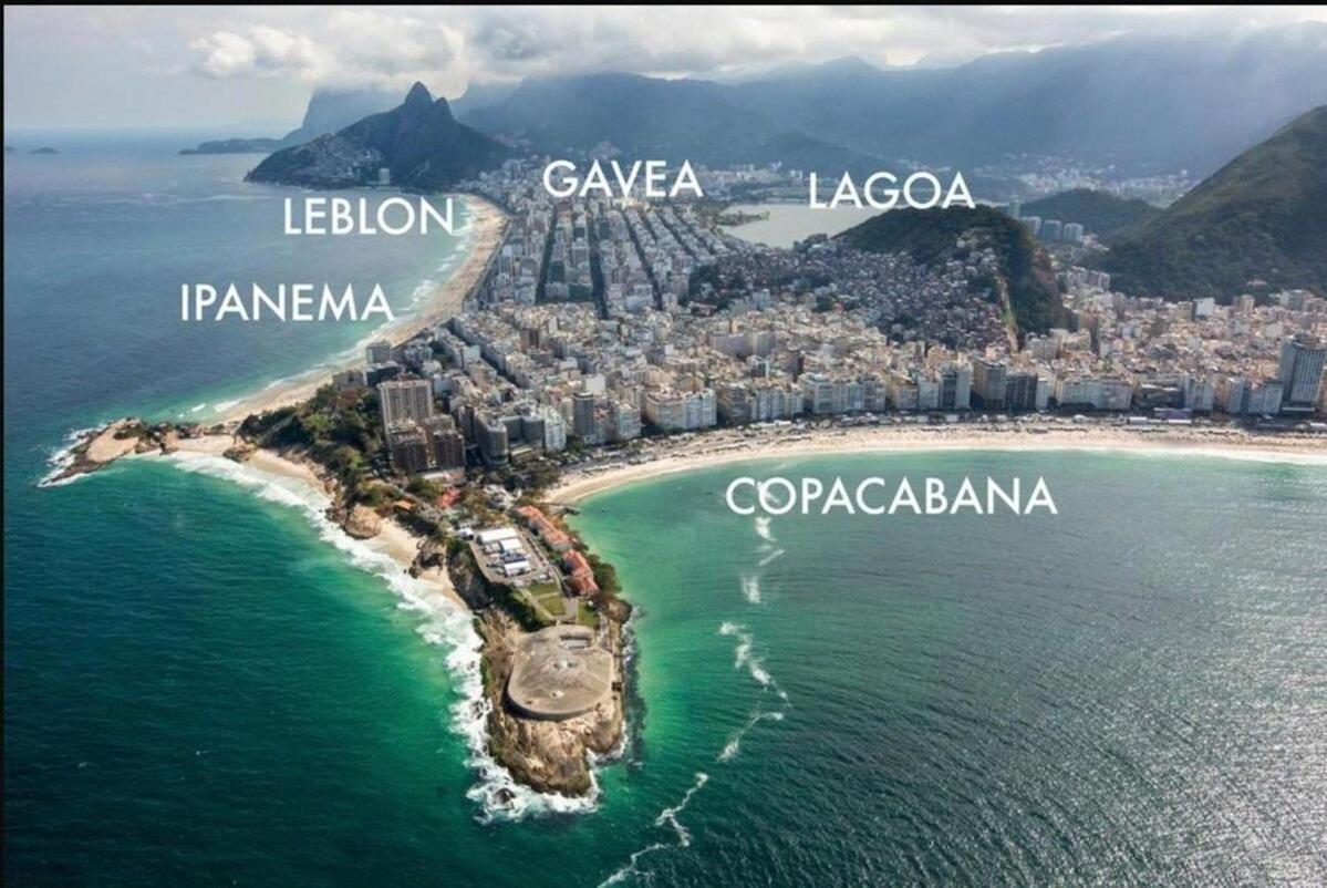 Flat Praia De Copacabana Ipanema - Pe Na Areia ريو دي جانيرو المظهر الخارجي الصورة