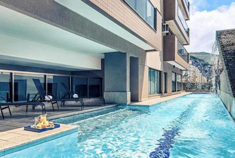 Flat Praia De Copacabana Ipanema - Pe Na Areia ريو دي جانيرو المظهر الخارجي الصورة